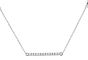 Diamond Bar Necklace