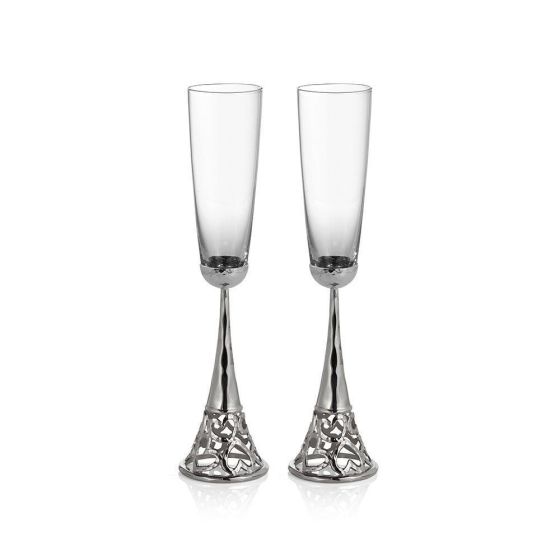 Heart Toasting Flutes