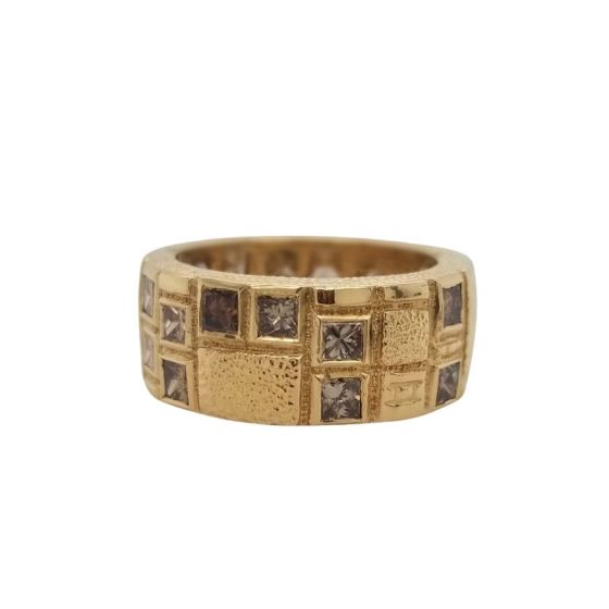 Brown Diamond Ring