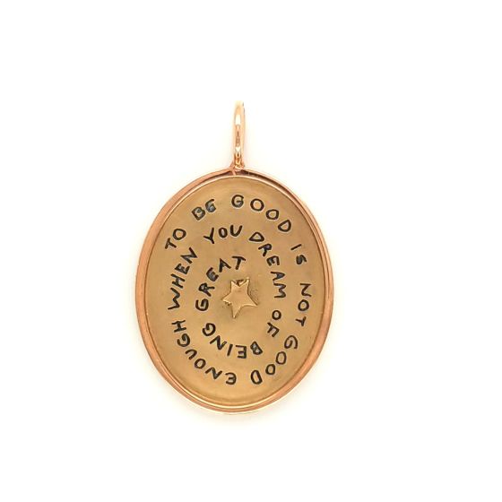 "To Be Good..." Charm