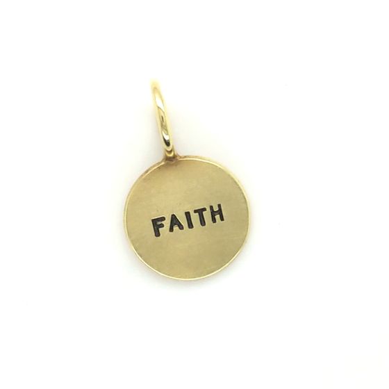 "Faith" Charm