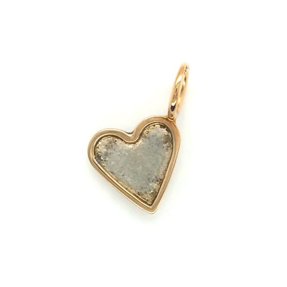 Textured Heart Charm