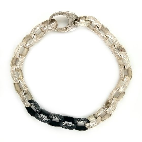 Sterling Silver Link Bracelet