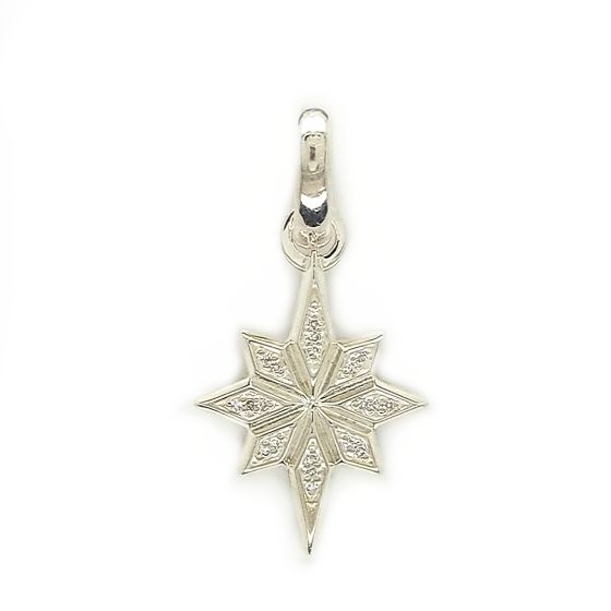 Diamond Pave Star Charm