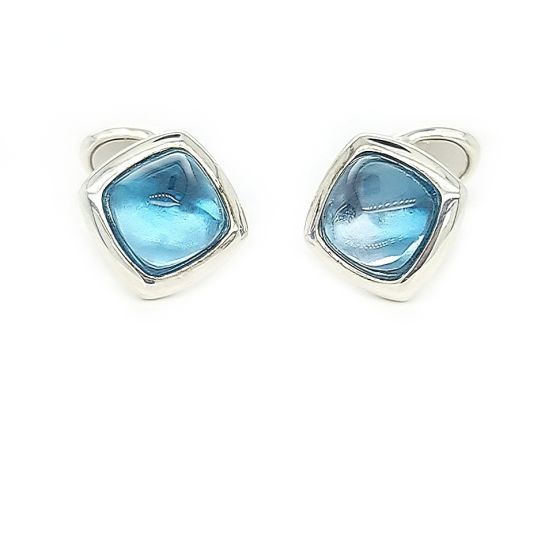 Blue Topaz Cufflinks