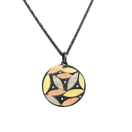 18K & Platinum Pendant