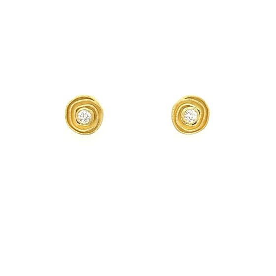 18K Diamond Earrings