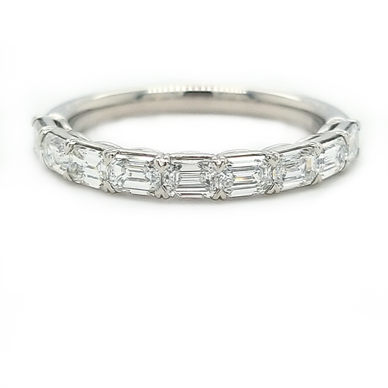Platinum Grand Aire Petite Diamond Band