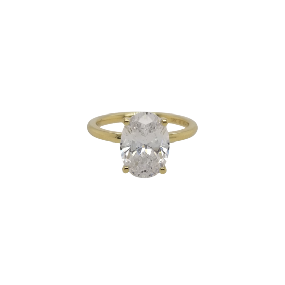 18K Engagement Ring Mounting