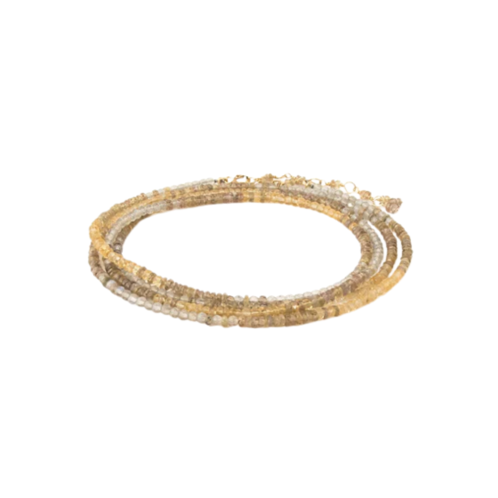 Ombre 'Golden' Wrap Bracelet