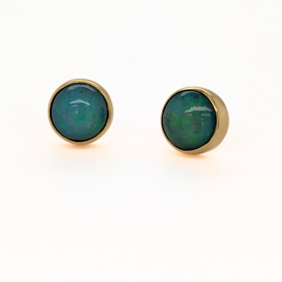 Opal Stud Earrings