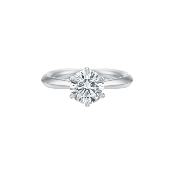 White Gold Classic Solitaire Engagement Ring
