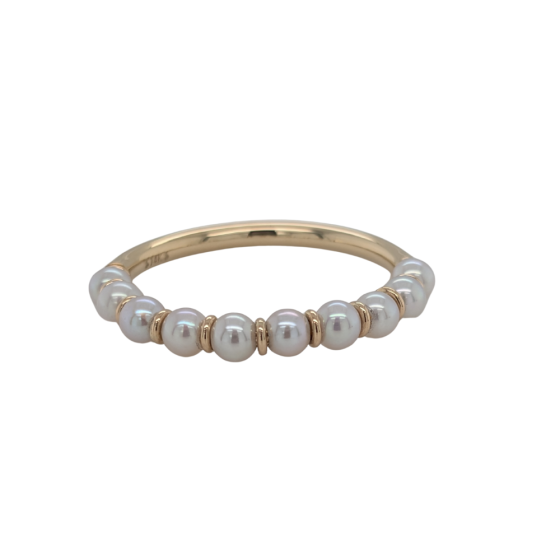 14K Cultured Freshwater Pearl Ring