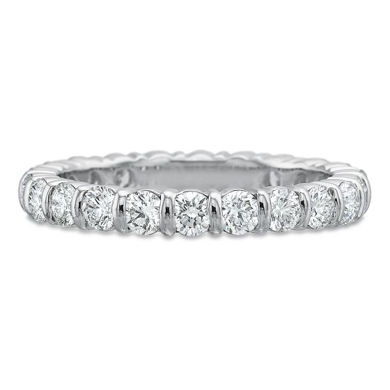 Platinum Diamond Eternity Band