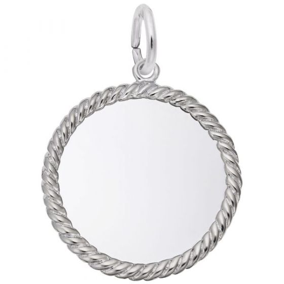 Rope Disc Charm