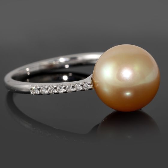 South Sea Golden Pearl Ring