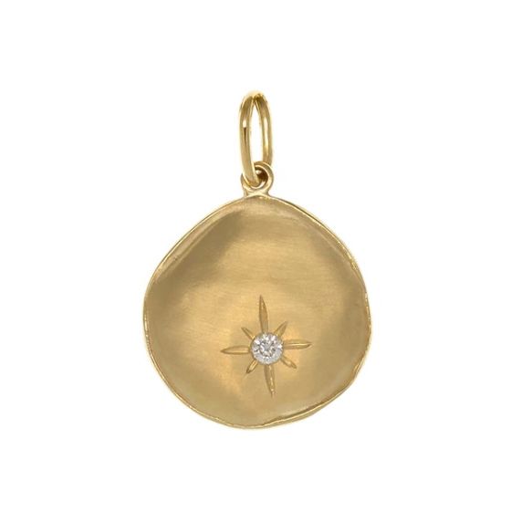 Luna' Single Star Coin Charm