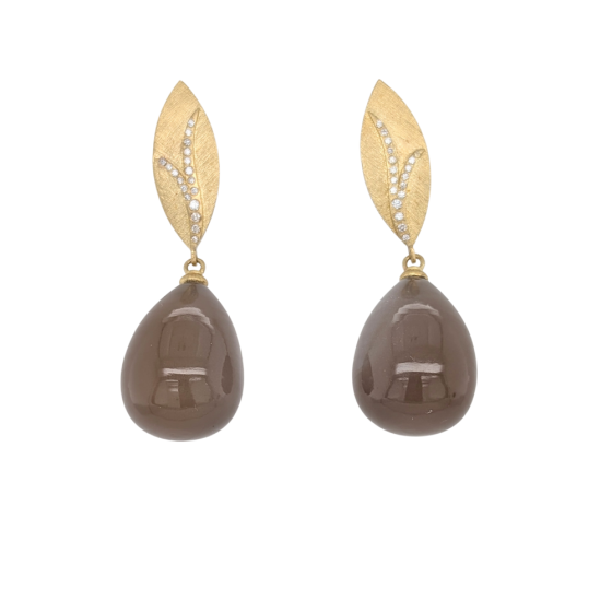 Moonstone Drop Earrings