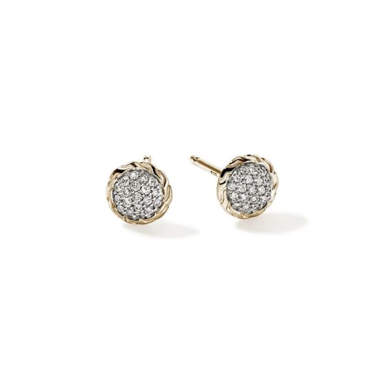 Pave Stud Earrings