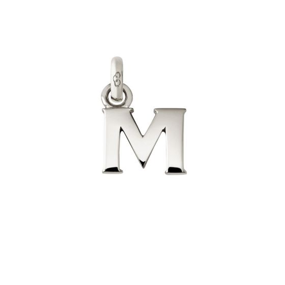 Alphabet "M" Charm