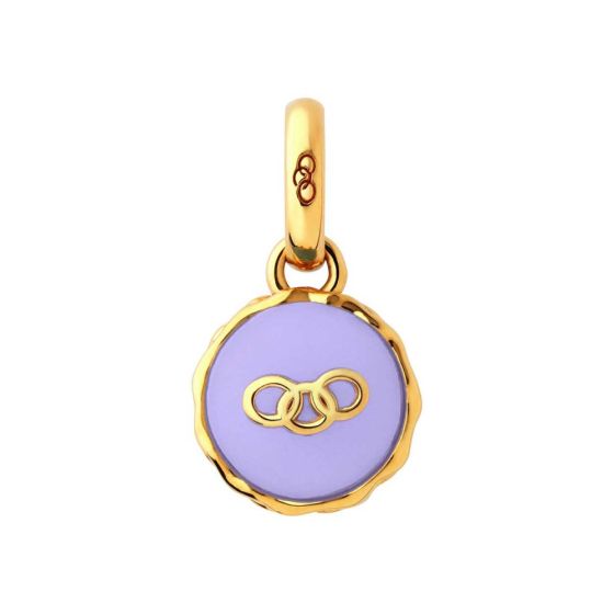 Lavender Macaron Charm