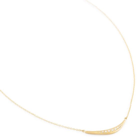 'Crescent Flow' Necklace