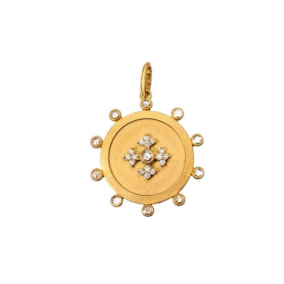 Arya Yellow Gold Charm