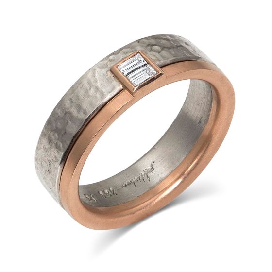 18K Two-Tone Band