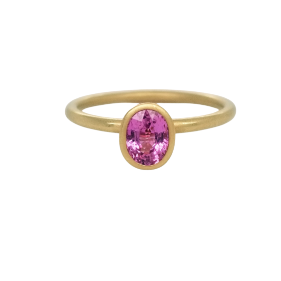 Pink Sapphire ring