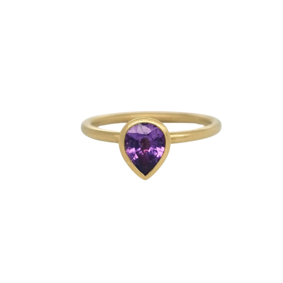 Purple Sapphire Ring