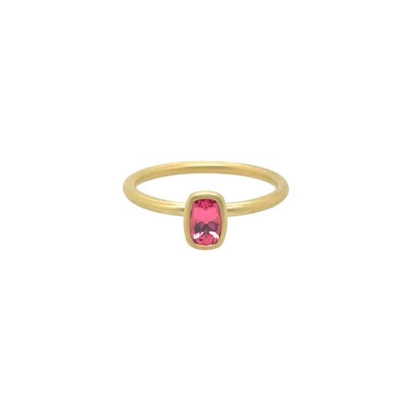 Pink Spinel Ring