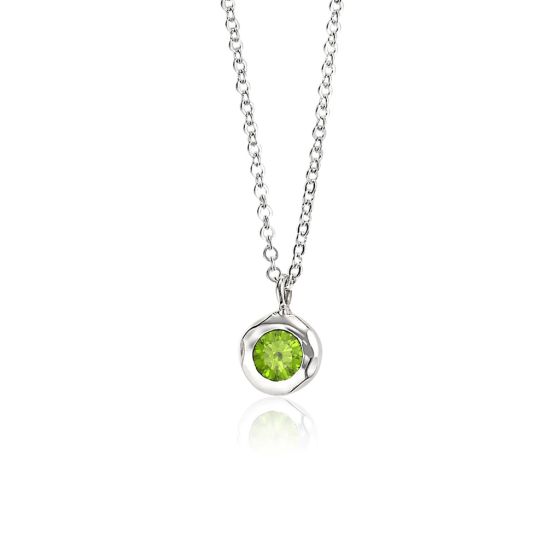 Peridot Ripple Pendant