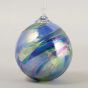 Sapphire Feather Chip Ornament