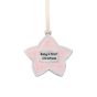 Baby's First Christmas Ornament - Pink