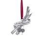 Crossed Skis & Poles Ornament