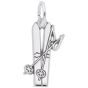 Flat Ski Charm