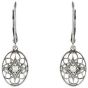 Filigree Lever Back Earrings