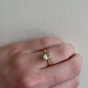 18K Semi-Mount Engagement Ring