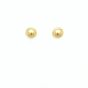 Cultured Golden South Sea Pearl Studs
