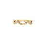 14K Yellow Gold Diamond Band