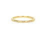 14K Stackable Band