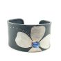 Platinum Kyanite Cuff Bracelet