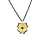Sapphire Flower Pendant