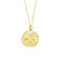 18K Flower Pendant