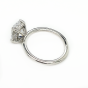 Platinum Semi-Mount Engagement Ring