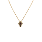Ruby Cross Necklace