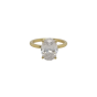 18K Engagement Ring Mounting