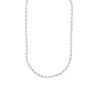 White Gold Necklace with 43 Diamonds