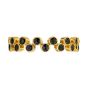 Zig Zag Black Diamond Band