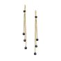 Noir Black Diamond Briolettes Earrings